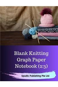 Blank Knitting Graph Paper Notebook (2