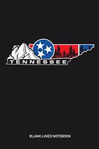 Tennessee Blank Lined Notebook