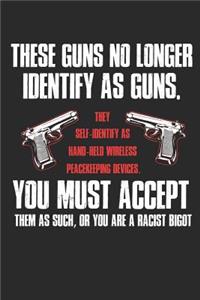 These Guns No Longer Identify As Guns Funny Gun Journal