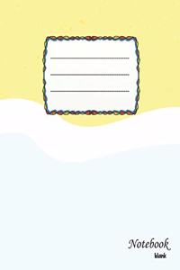 Notebook blank