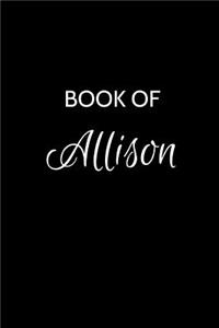 Book of Allison