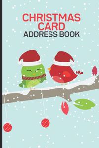 Christmas Card Address Book
