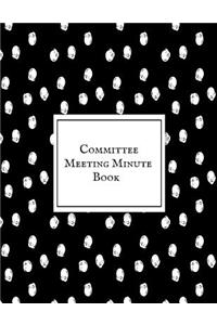 Committee Meeting Minute Book