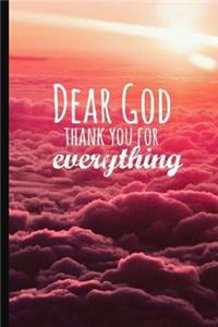 Dear God, Thank You