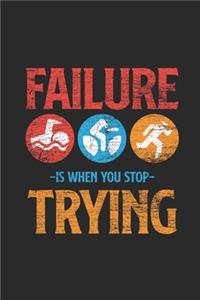 Failure Is When You Stop Trying