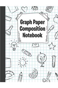 Graph Paper Composition Notebook