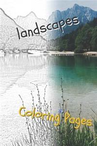 Landscape Coloring Pages