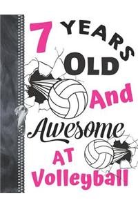 7 Years Old And Awesome At Volleyball