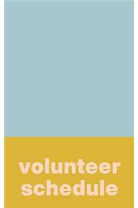 Volunteer Schedule