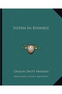 System in Business
