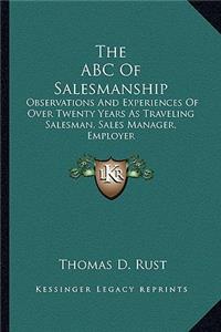 ABC of Salesmanship