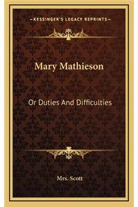 Mary Mathieson