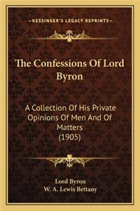 Confessions of Lord Byron