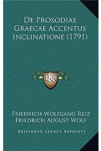 De Prosodiae Graecae Accentus Inclinatione (1791)