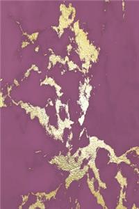 Gilded Gold Composition Notebook - Small Ruled Notebook - 6x9 Lined Notebook (Softcover Journal / Notebook / Diary)
