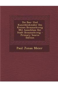 Die Bau- Und Kunstdenkmaler Des Kreises Braunschweig Mit Ausschluss Der Stadt Braunschweig