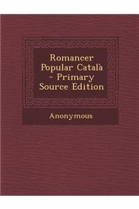 Romancer Popular Catala