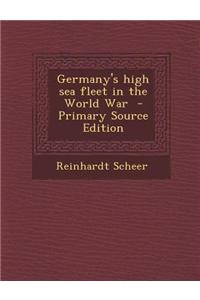 Germany's High Sea Fleet in the World War - Primary Source Edition