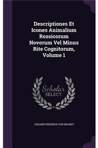 Descriptiones Et Icones Animalium Rossicorum Novorum Vel Minus Rite Cognitorum, Volume 1