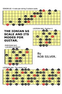 Ionian b5 Scale and its Modes for Guitar