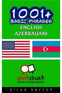 1001+ Basic Phrases English - Azerbaijani
