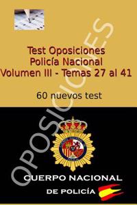 Test Oposiciones Policia Nacional III