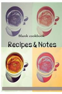 Blank cookbook