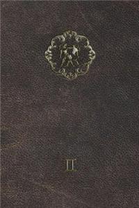 Monogram Gemini Notebook