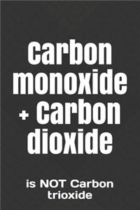 Carbon monoxide + Carbon dioxide