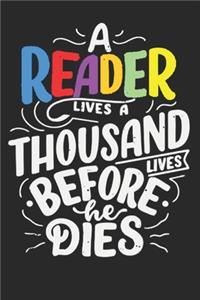 A Reader Lives A Thousand Lives Before He Dies