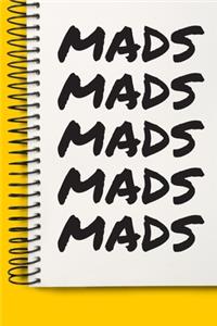 Name MADS A beautiful personalized