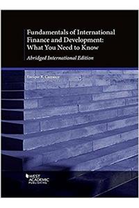 Fundamentals of International Finance and Development