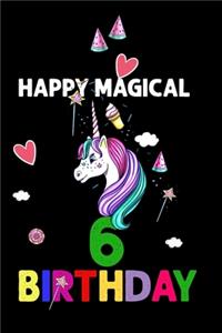 Happy Magical 6 Birthday