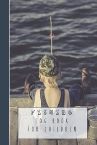 Fishing log book for children