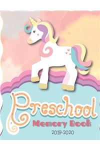 Preschool Memory Book 2019-2020