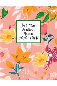 Five Year Academic Planner 2020-2025