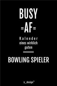 Kalender für Bowling Spieler