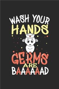 Wash Your Hands Germs Are Baaaaaad