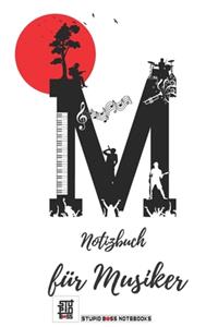 Notizbuch für Musiker