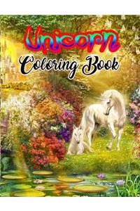 Unicorn Coloring Book