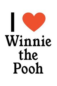 I Love Winnie the Pooh: Winnie the Pooh Designer Notebook
