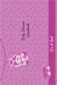 Baby Shower Guest Book: Versatile 6x9 Guestbook Notebook Journal for Guest Sign-Ins Weddings, Birthday, Bridal and Baby Showers, Anniversary, Graduation, Retirement Parties, Receptions, Celebrations and More