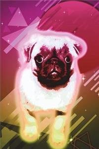 Pug Journal 80s Neon (Vol 5)
