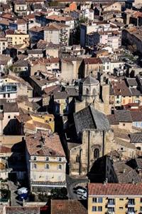 Aerial View of Cavaillon Provence in France Journal