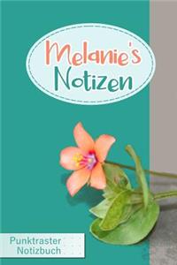 Melanie's Notizen Punktraster Notizbuch