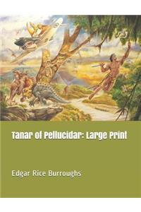 Tanar of Pellucidar: Large Print