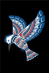 Kingfisher Native American Style Art