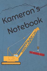 Kameron's Notebook