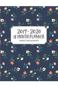 2019-2020, 18 Month Planner