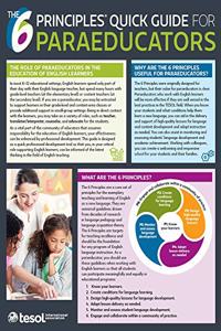 6 Principles Quick Guide for Paraeducators